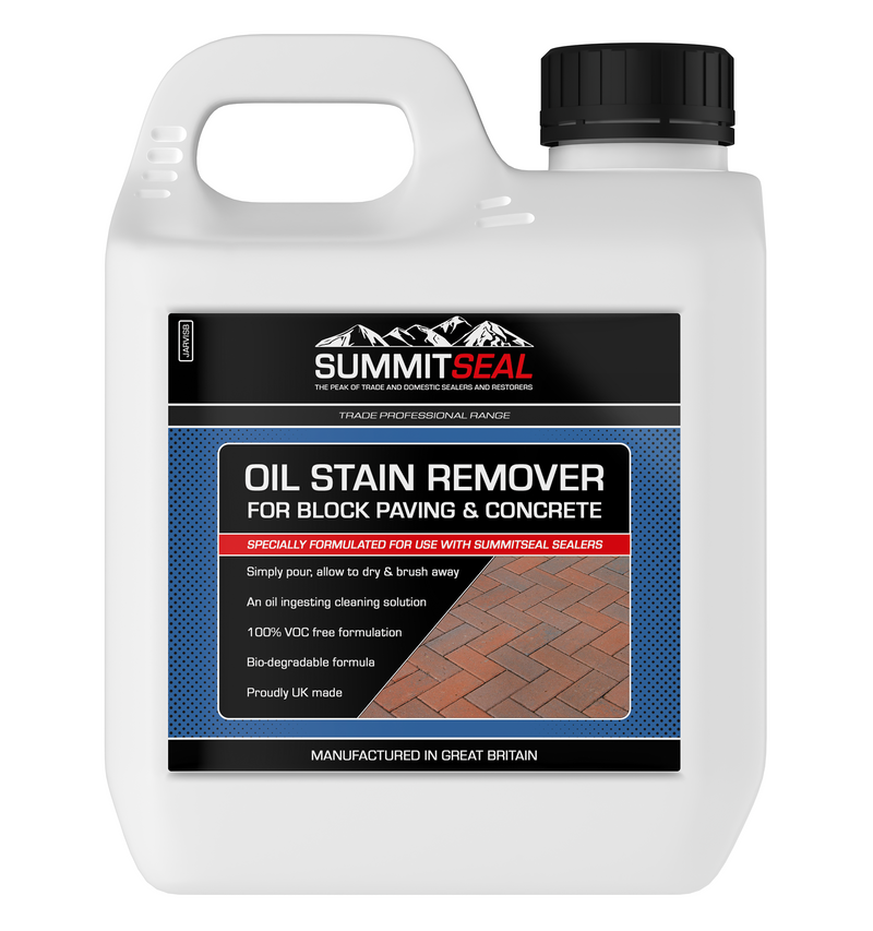 Everest Trade - Oil Stain Remover for Block Paving & Concrete (Available in 1 & 5 Litre Sizes)