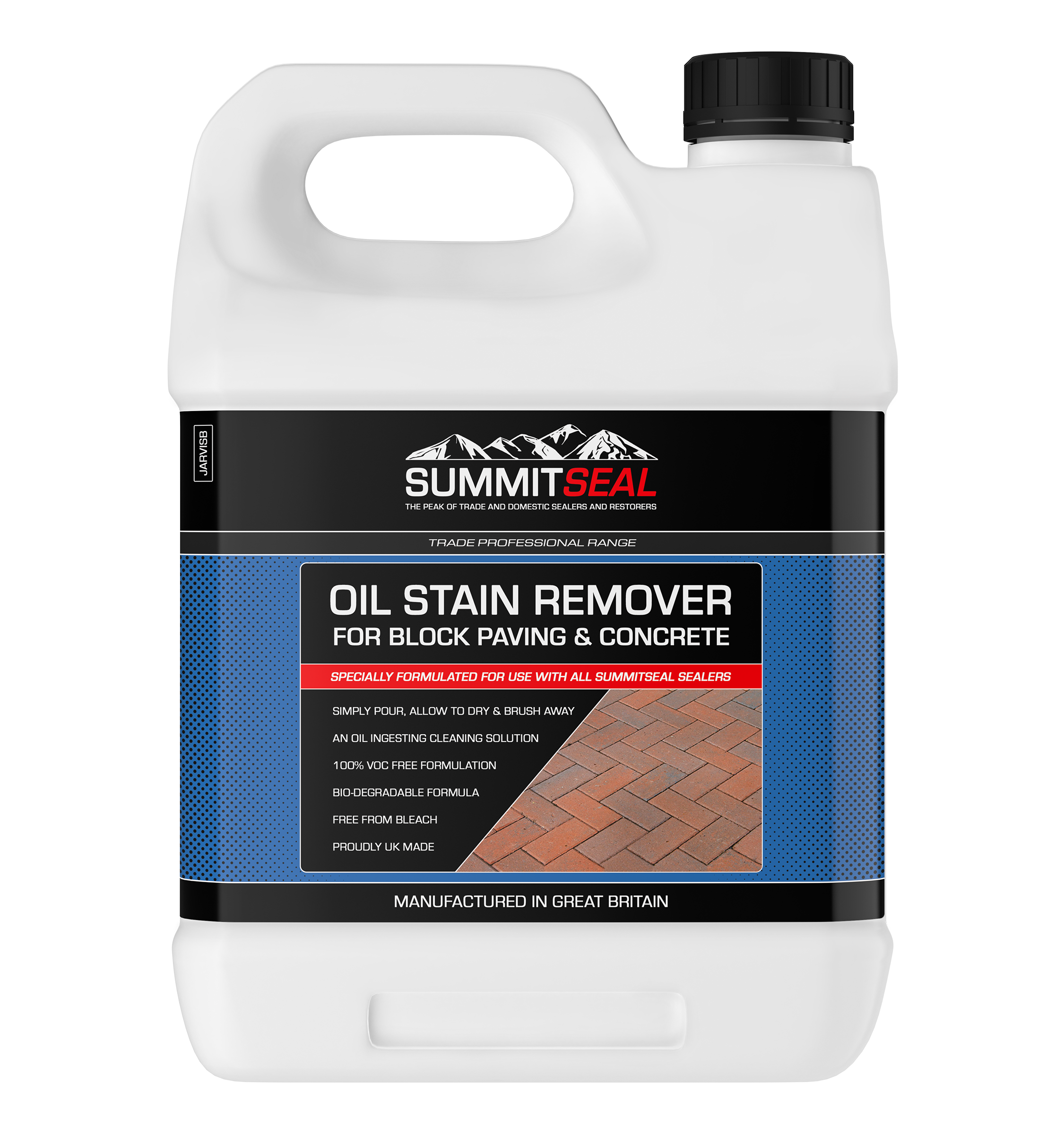 Everest Trade - Oil Stain Remover for Block Paving & Concrete (Available in 1 & 5 Litre Sizes)