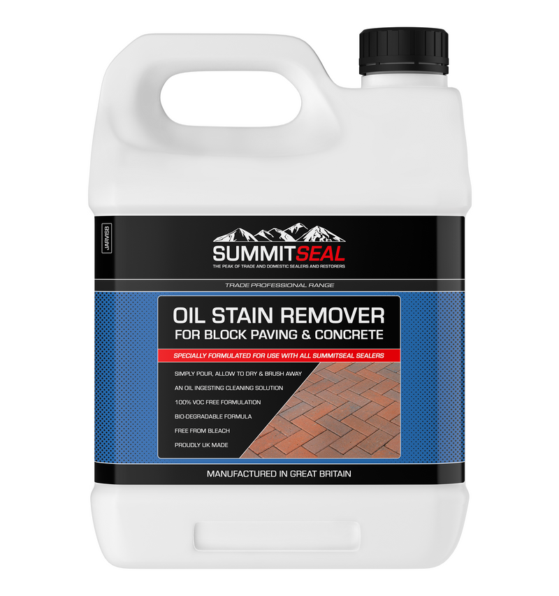 Everest Trade - Oil Stain Remover for Block Paving & Concrete (Available in 1 & 5 Litre Sizes)