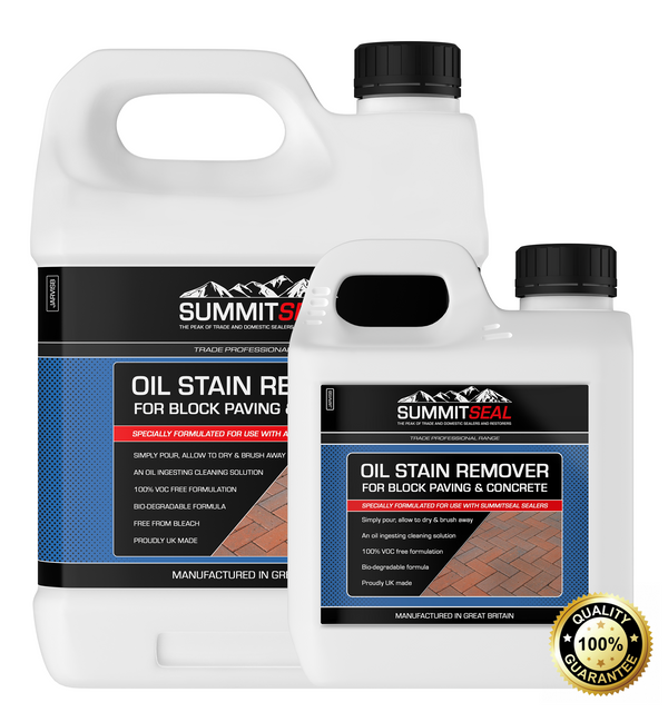 Everest Trade - Oil Stain Remover for Block Paving & Concrete (Available in 1 & 5 Litre Sizes)