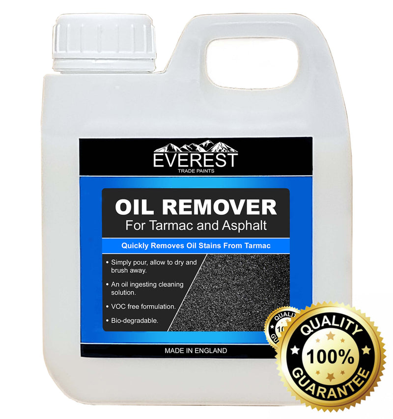 Everest Trade - Oil Stain Remover for Tarmac and Asphalt (Available in 1 & 5 Litre Sizes) - PremiumPaints