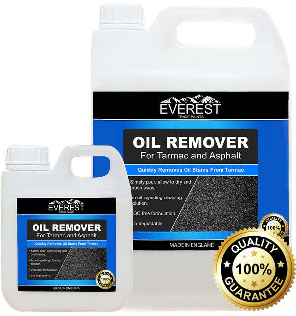 Everest Trade - Oil Stain Remover for Tarmac and Asphalt (Available in 1 & 5 Litre Sizes) - PremiumPaints