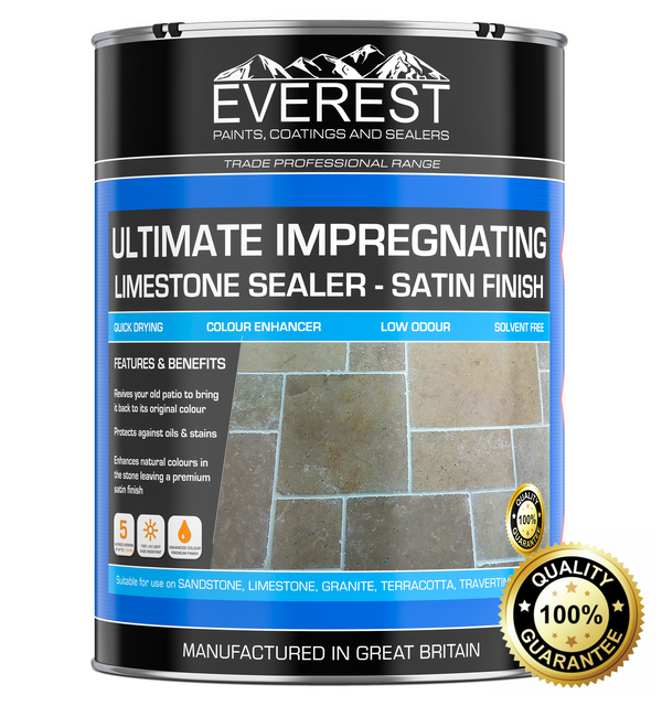 Everest - Ultimate Limestone Sealer - Impregnating Sealer for Limestone Main