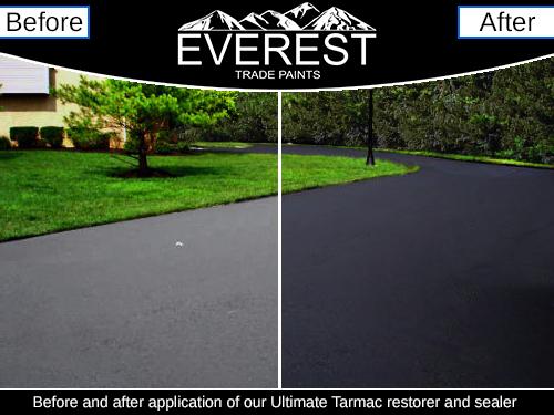 Everest Trade - Ultimate Tarmac Sealer and Restorer - High Performance - Black - PremiumPaints